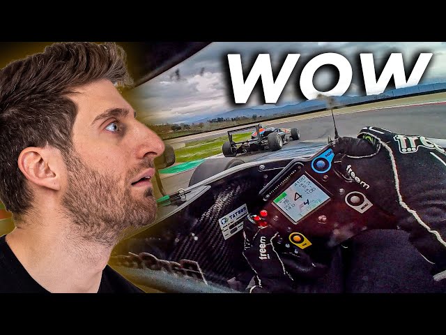 HOW DOES IT FEEL LIKE driving a Formula 4 at MUGELLO?