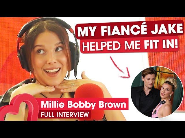 Millie Bobby Brown on how Jake helped her fit in ❤️