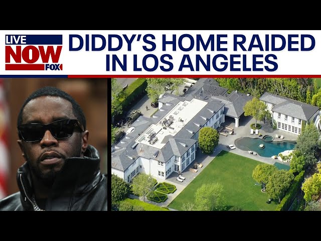 Diddy raid: Home in LA stormed in connection to sex trafficking investigation | LiveNOW from FOX
