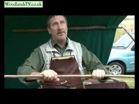 Making A Walking Stick - How to make a walking stick from hazel