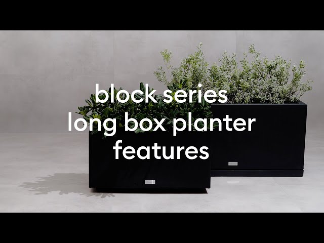 Block Long Box Planter