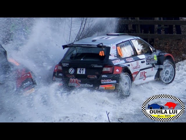 Very difficult corner Highlights Rallye Monte Carlo WRC 2024 Crashs & Mistakes (Tänak) by Ouhla Lui