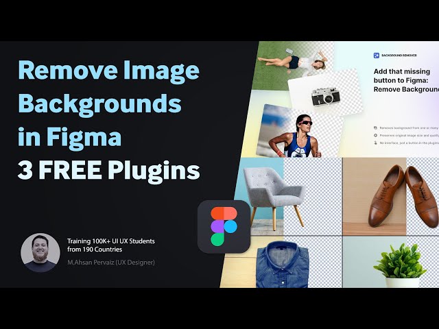 Remove Background from Image in Figma FREE - Not setup no cost 3 Figma Plugins