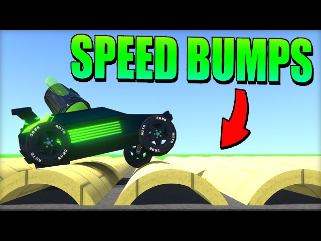 I Built a Racetrack Entirely Out of Speed Bumps.