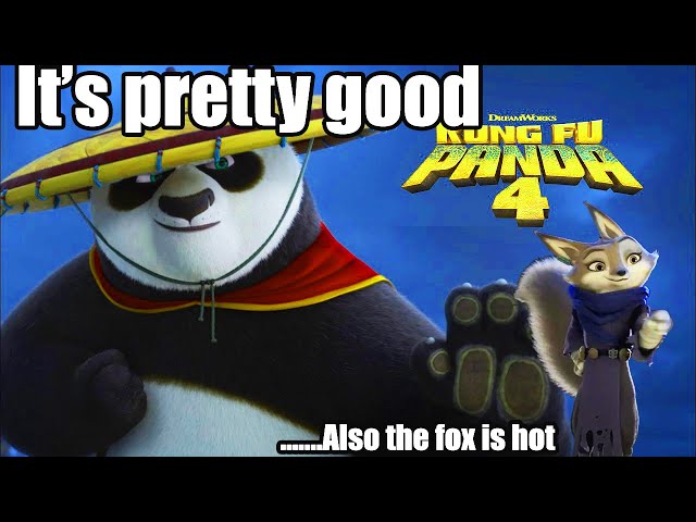 Kung Fu Panda 4 is surprisingly good. A review
