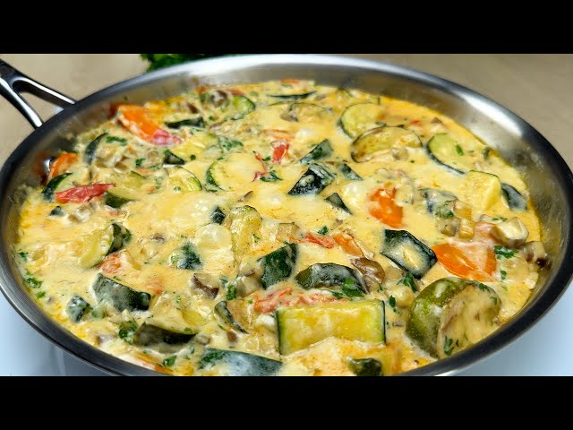 Prepare zucchini in this way, the result is incredibly tasty! # 217