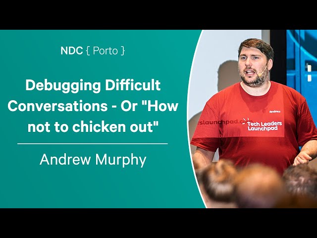 Debugging Difficult Conversations - Or "How not to chicken out" -