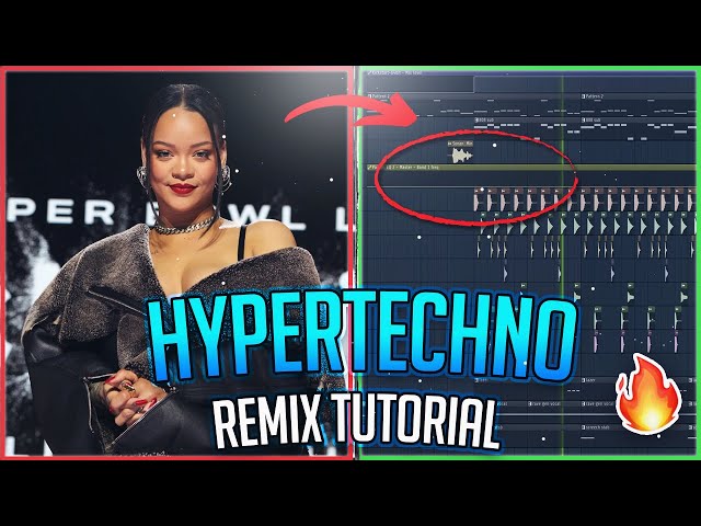 How To Make a Hypertechno Remix From Scratch  [FL Studio Tutorial]