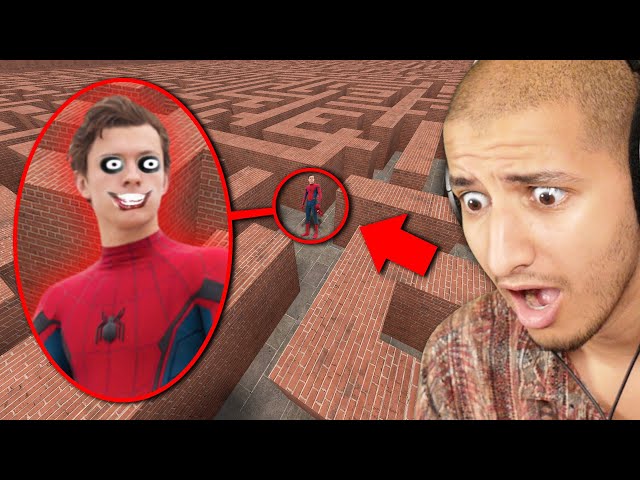 If You See SPIDER-MAN in a MAZE, RUN AWAY FAST!!