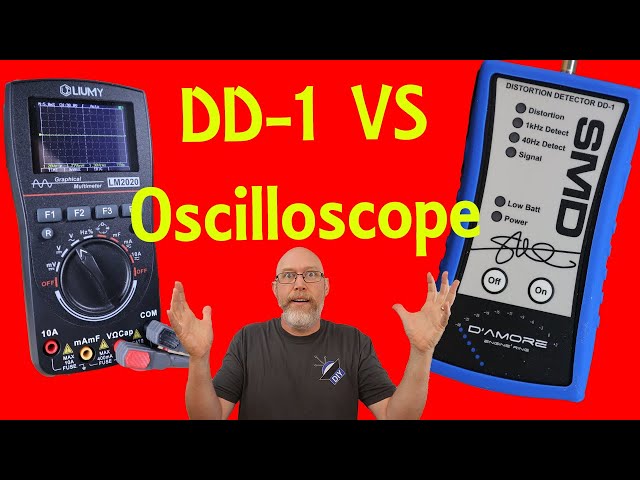 The best way to set amp gain?  #SMD DD-1 VS Liumy Oscilloscope