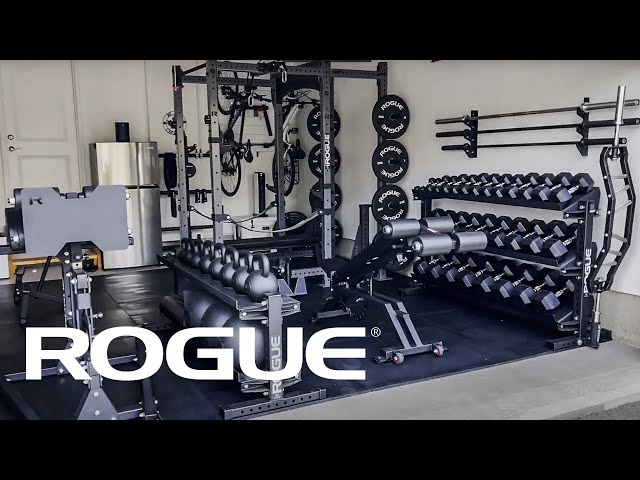 Rogue Equipped Garage Gym Tour - Justin in Binbrook, Ontario, CA
