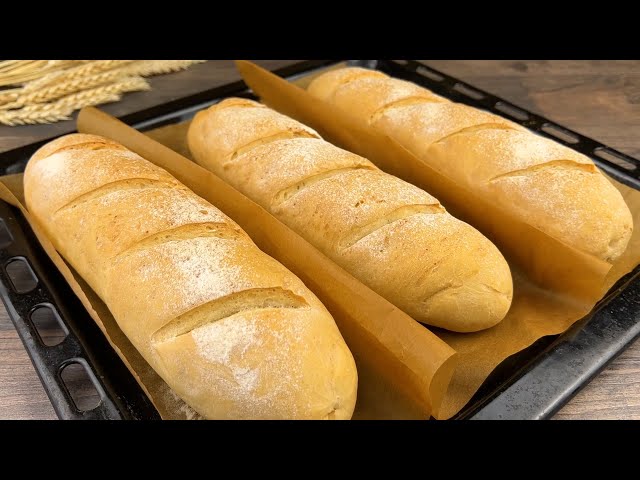 With this recipe you will no longer buy bread, but bake it yourself at home!