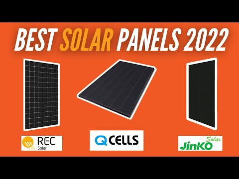 Best Solar Panels for 2022