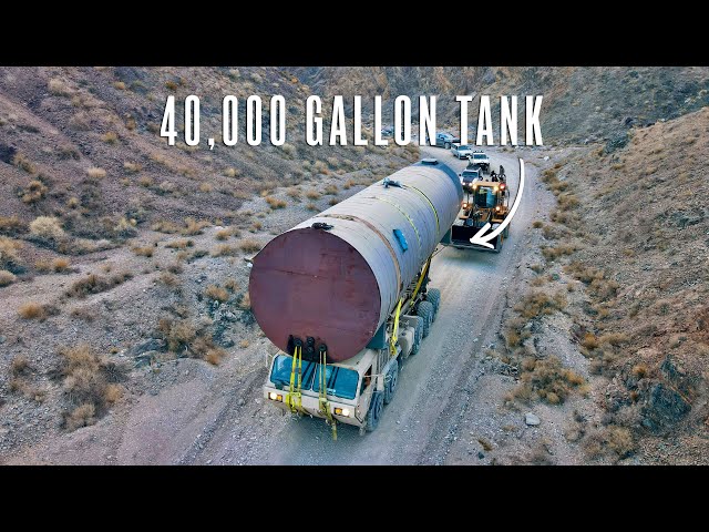 Bringing A 40,000 Gallon Water Tank To A Ghost Town (Ft. Heavy D Sparks)