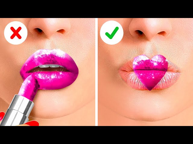 TESTING TIK TOK MAKE UP HACKS || Daily Girly Problems! Funny Situations by 123 GO! SCHOOL