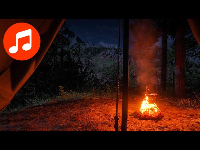 Camping With Arthur 🎵 RED DEAD REDEMPTION 2 Ambient Music (SLEEP | STUDY | FOCUS)
