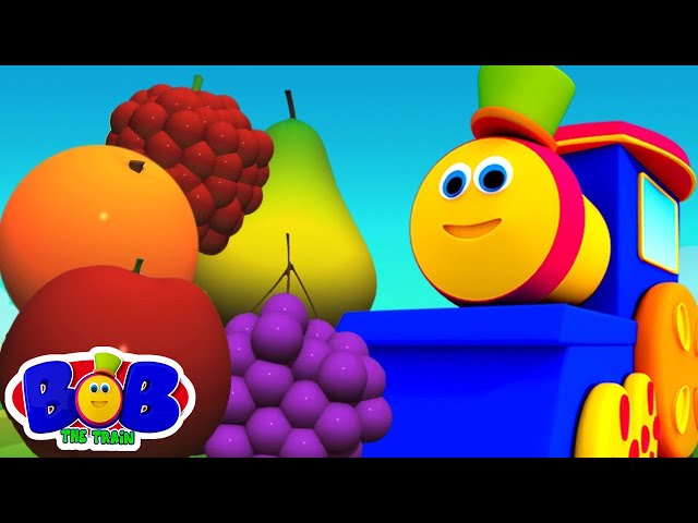Bob den Zug | Frucht-Zug | bob Obst Zug für Kinder | reim für Kinder | Bob Fruit Train