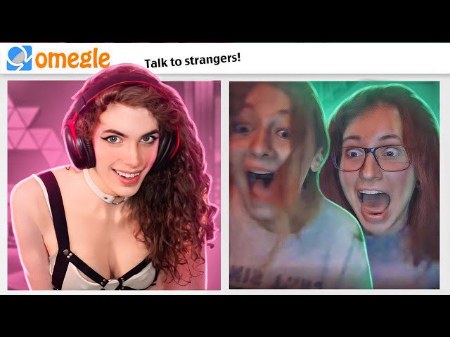 GIRL VOICE TROLLING on OMEGLE but my FRIENDS control ME