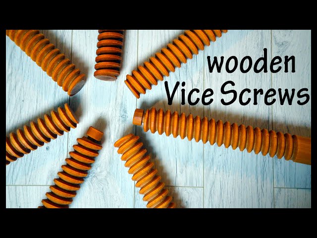 Wooden Screw - new tools & adapted method