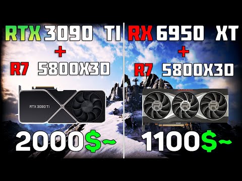 RX 6950 XT vs RTX 3090 Ti - 10 Games Test