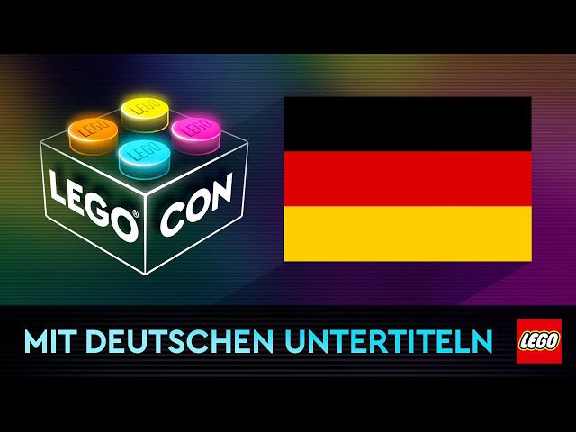 Deutsche Untertitel - LEGO® CON 2022 - Die komplette LIVE Show