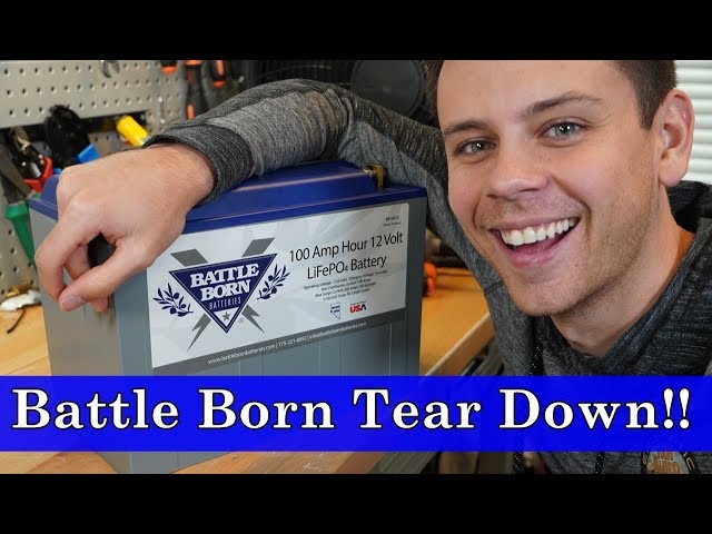 $950 "Battle Born" Battery Tear Down