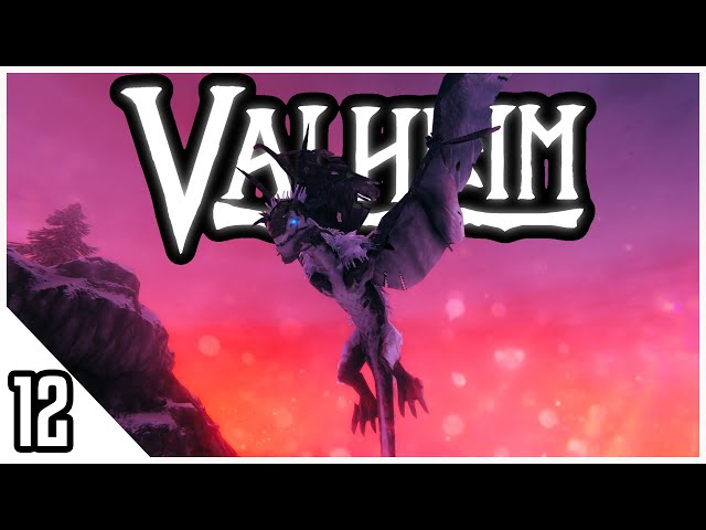 BOSS FIGHT! MODER THE ICE DRAGON  - Valheim Gameplay - Episode 12
