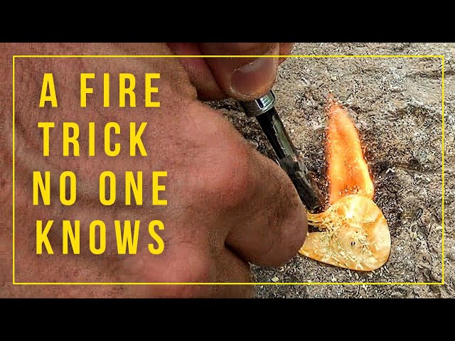 A FIRE TRICK NO ONE KNOWS