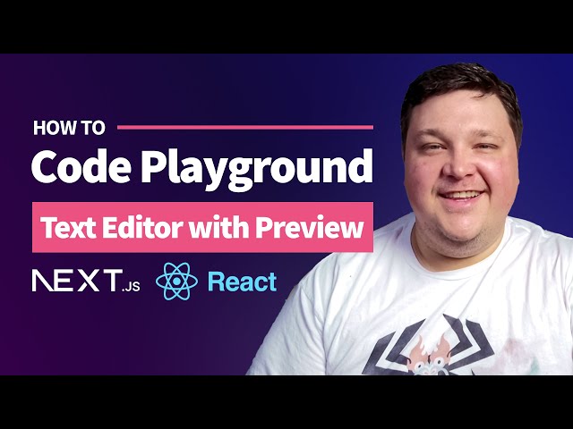 Build a Code Editor in React