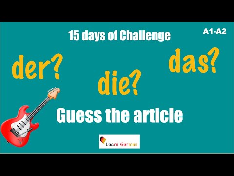 15 Day Challenge A1-C1