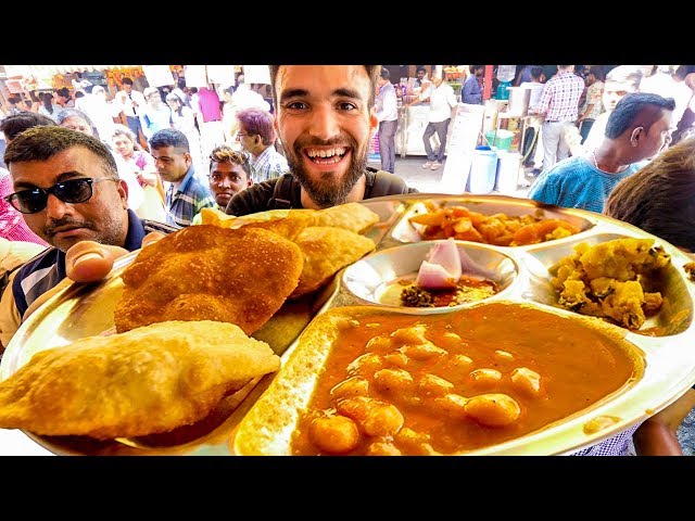 LIVING on $1 INDIAN STREET FOOD for 24 HOURS!