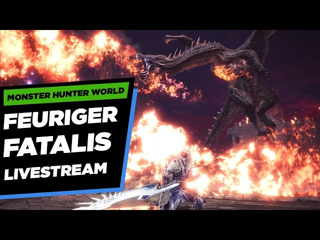 🔴Ich wage mich an den Fatalis auf der PS4 - Monster Hunter World Iceborne Livestream
