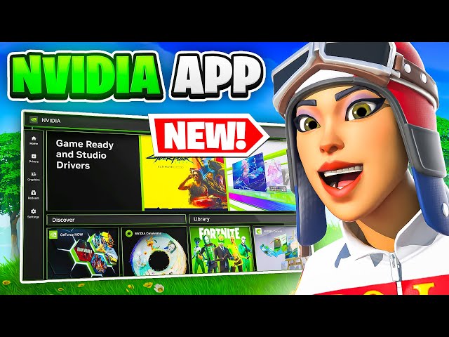 *NEW* Nvidia App - Best FPS Settings & System Latency Feature! ✅ (Nvidia Control Panel 2.0)