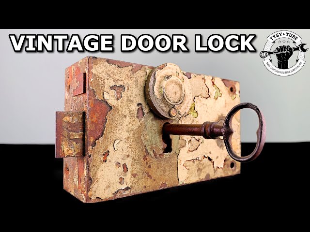 Vintage Door Lock Restoration for 2022 - How to restore a Door Lock