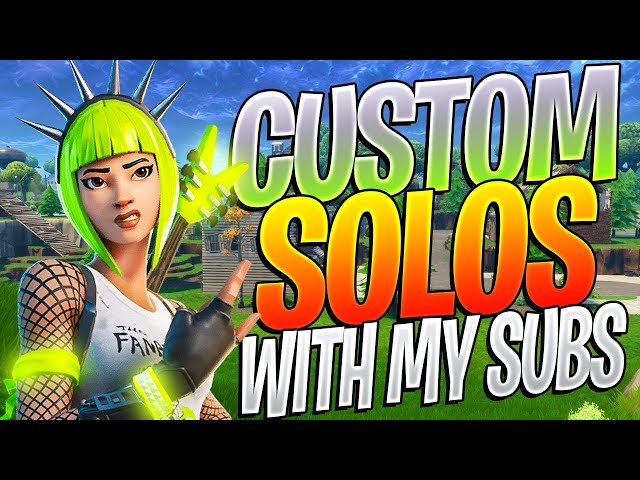 FORTNITE FAMILY FEUD - Me Vs. My Family Vs. MY SUBSCRIBERS In A CUSTOM Solo Match!