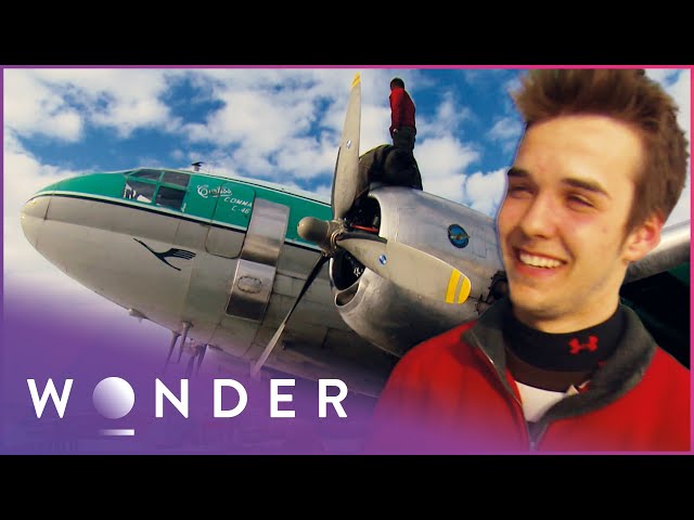 Youngest C-46 Pilot Since World War 2 | Ice Pilots NWT | Wonder