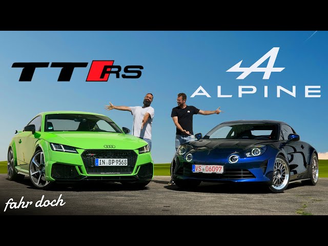 MAINSTREAM vs UNDERDOG!? AUDI TT RS vs Alpine A110S | Duell der Sport-Coupes bis 80.000€