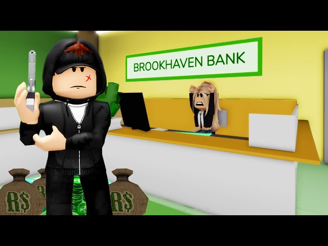 MY BROTHER IS A ROBBER! *Brookhaven Roleplay*