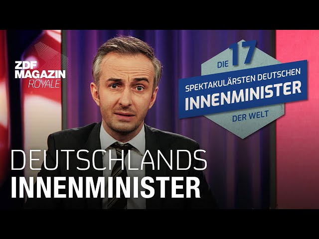 Die 17 besten Innenminister der Innenminister | ZDF Magazin Royale