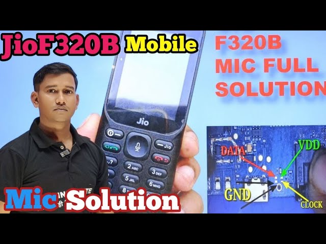 Jio मोबाइल का माइक कैसे काम करता है||Jio F320B Hang on Logo || F320B