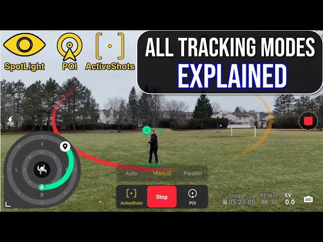 ALL NEW Tracking Modes - DJI Mini 4 Pro