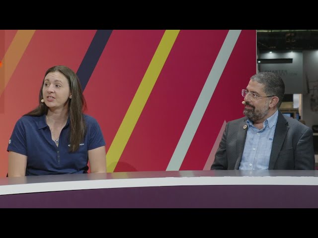Lauren Simmen and Richard Sasson of Crestron Talk Hybrid Work | AVIXA TV at IC23