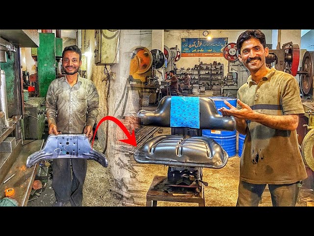 From Scratch to Finish: Incredible Tractor Seat Manufacturing
