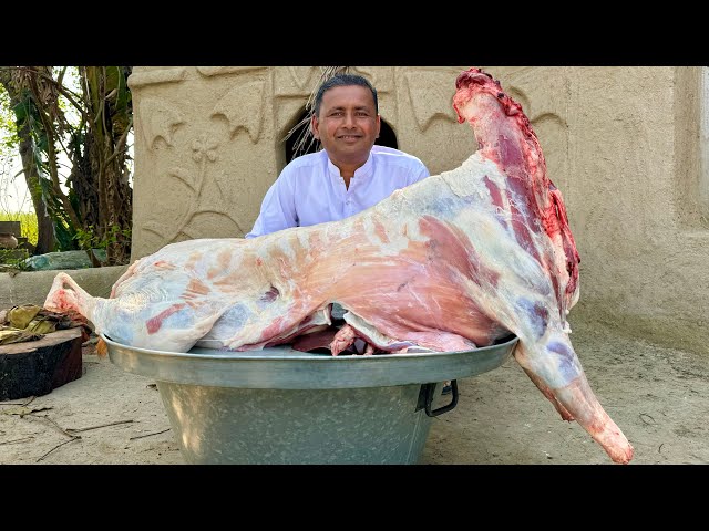 Lamb For Iftar | Cooking Whole Lamb For Family and Friends | Mubashir Saddique | Village Food Secret