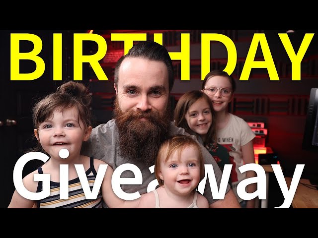 it is my birthday (giveaway) LIVE!