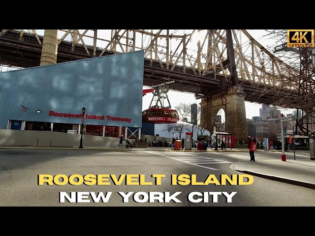 Driving Tour of Roosevelt Island, NYC Hidden Gem 4K