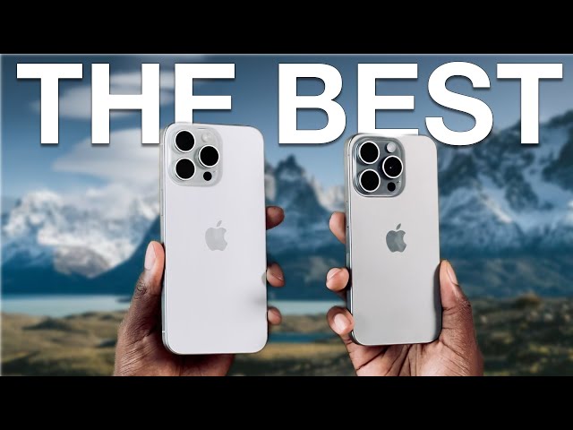 iPhone 15 Pro Max | White Titanium & Natural Titanium | Unboxing - THE BEST
