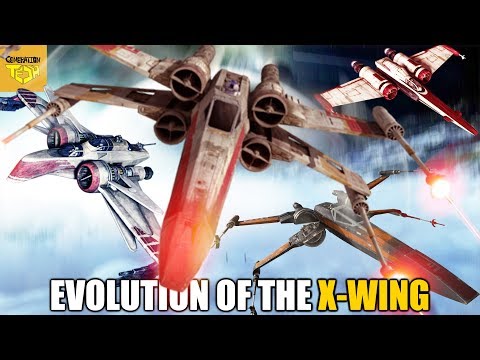 The Evolution of the Xwing Starfighter