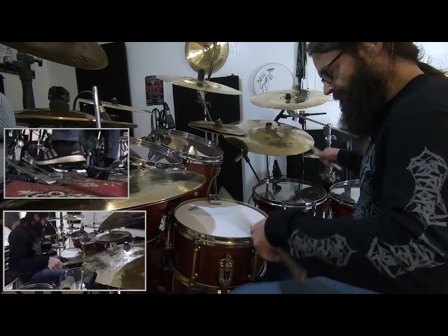 Trolldom - Nattens Furste - Drums recording by Kevin Paradis