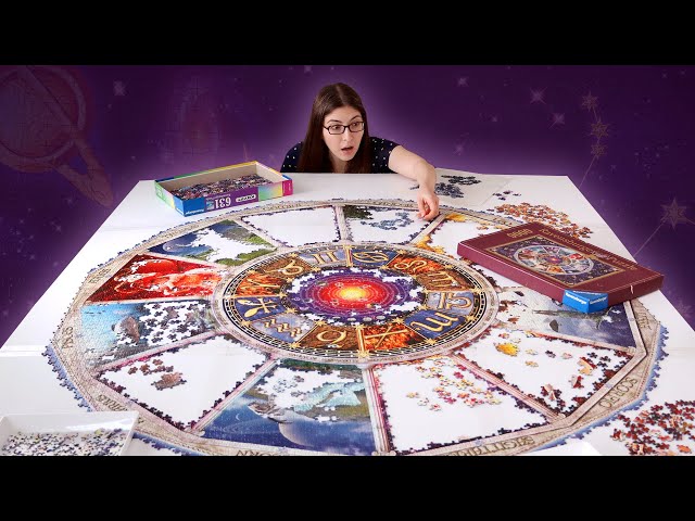 This 9000 piece puzzle is so unbelievably easy (Astrology Puzzle Part 2)